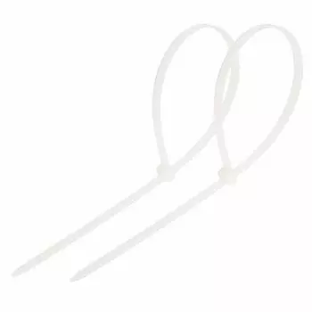 Хомут Rexant, 5 мм x 250 мм, 100 шт., белый (07-0250-5)