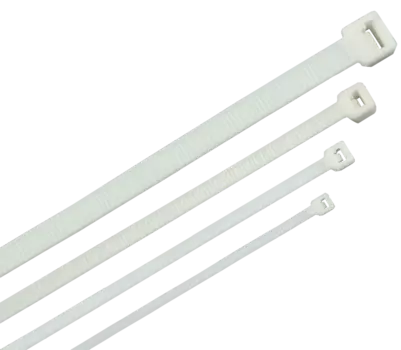Хомут-стяжка ITK, 4.8 мм x 200 мм, 100 шт., белый (HKW-W48-L200)