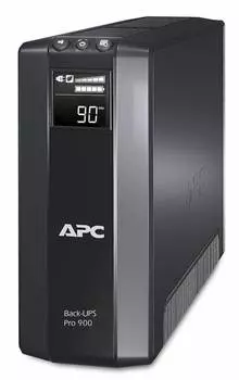 ИБП APC Back-UPS Pro, 900VA, 540W, EURO, розеток - 5, USB, черный (BR900G-RS)