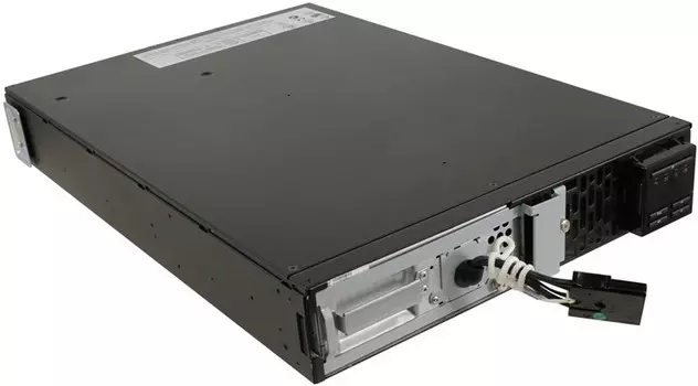 ИБП APC Smart-UPS, 2200 В·А, 1.98 кВт, IEC, розеток - 9, USB, черный (SMX2200RMHV2U)
