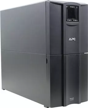 ИБП APC Smart-UPS, 3000VA, 2100W, IEC, розеток - 9, USB, черный (SMC3000I)