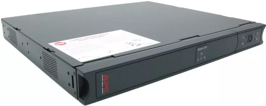 ИБП APC Smart-UPS, 450 VA, 280 Вт, IEC, розеток - 4, серый (SC450RMI1U)