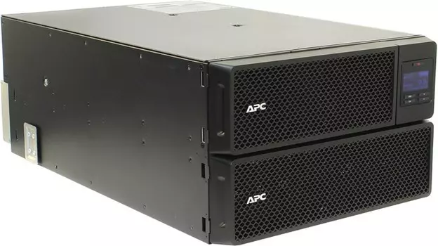 ИБП APC Smart-UPS SRT, 8000 В·А, 8 кВт, IEC, розеток - 11, USB, черный (SRT8KRMXLI)