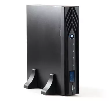 ИБП БАСТИОН SKAT-UPS 1000 RACK+2x9Ah исп.E, 1000 В·А, 900 Вт, IEC, розеток - 8, USB, черный (8950)