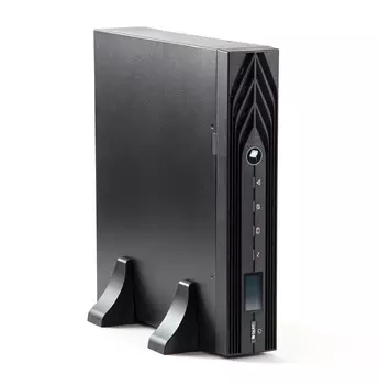 ИБП БАСТИОН SKAT-UPS 3000 RACK исп. E, 3000 В·А, 2.7 кВт, IEC, розеток - 8, USB, черный (8957) (без аккумуляторов)