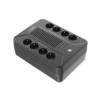 ИБП CBR UPS-OFB-101E-650, 650 VA, 390 Вт, Schuko, черный (UPS-OFB-101E-650)