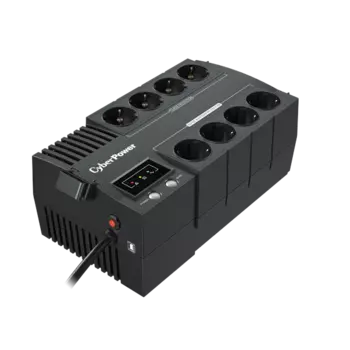 ИБП CyberPower BS850E NEW, 850 VA, 480 Вт, EURO, розеток - 8, USB, черный