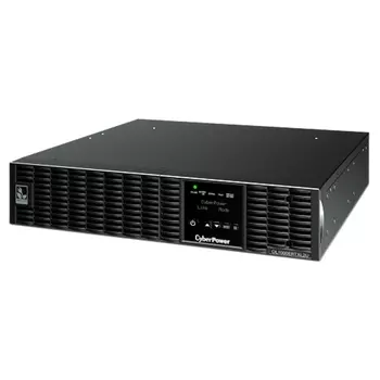 ИБП CyberPower OL1000ERTXL2U, 1000 В·А, 900 Вт, IEC, розеток - 8, USB, черный