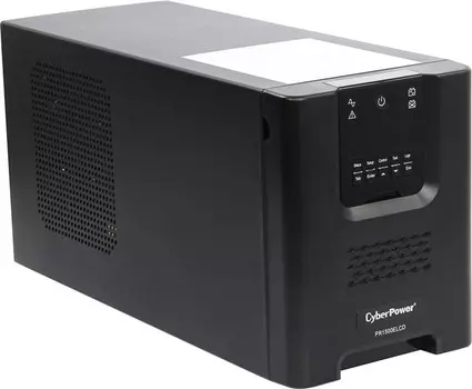 ИБП CyberPower PR1500ELCD, 1500 В·А, 1.35 кВт, IEC, розеток - 8, USB, черный
