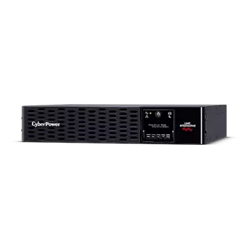 ИБП CyberPower PR1500ERTXL2U, 1500 В·А, 1.5 кВт, IEC, розеток - 10, USB, черный