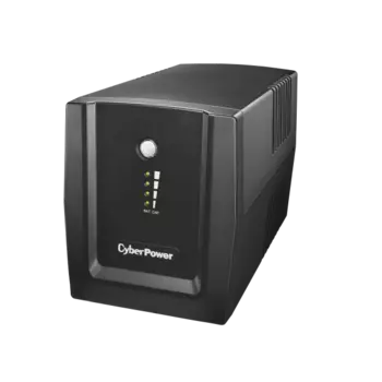 ИБП CyberPower UT1500E, 1500 В·А, 900 Вт, EURO, розеток - 4, USB, черный (UT1500E)