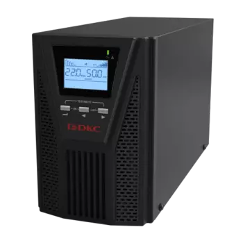 ИБП DKC Small Tower, 2000 В·А, 1.8 кВт, EURO, розеток - 4, USB, черный (SMALLT2A10S)