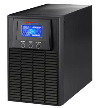 ИБП Eltena (Inelt) ME-1000LT, 1000 В·А, 800 Вт, EURO, розеток - 2, USB, черный (ME-1000LT) (без аккумуляторов)