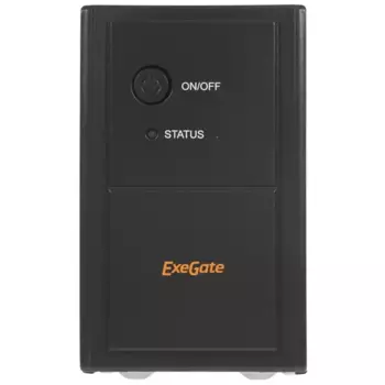 ИБП ExeGate Power Back BNB-1000.LED.AVR.2SH.RJ.USB, 1000 В·А, 550 Вт, EURO, розеток - 2, USB, черный (EX292786RUS)