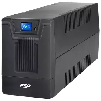 ИБП FSP DPV1000, 1000VA, 600W, IEC, черный (PPF6000900)