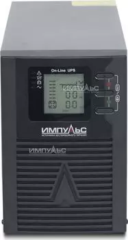 ИБП Импульс СПРИНТЕР 1000, 1000 В·А, 900 Вт, EURO, USB, черный (SR10225)