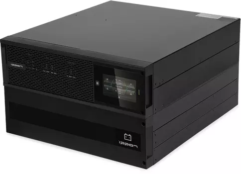 ИБП Ippon Innova Unity RT 3-3 10K, 10000 В·А, 10 кВт, клеммная колодка, USB, черный (1445970)