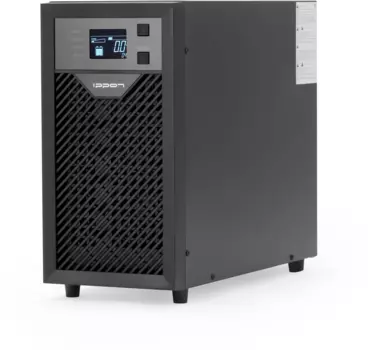 ИБП Ippon Novus 6KL, 6000 В·А, 5.4 кВт, клеммная колодка, розеток - 1, черный (1912642) (без аккумуляторов)