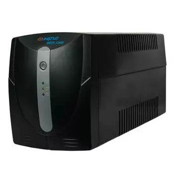ИБП Энергия 1200, 1200 В·А, 720 Вт, EURO, розеток - 3, черный (Е0201-0024)