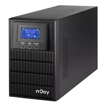 ИБП nJoy Aten Pro 1000 Schuko On-line, 1000 В·А, 900 Вт, EURO, розеток - 3, USB, черный (PWUP-OL100AP-AZ01B)