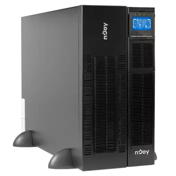 ИБП nJoy Balder 10000 On-line, 10000 В·А, 10 кВт, клеммная колодка, розеток - 1, USB, черный (PWUP-OL10KBA-AZ01B) (без аккумуляторов)