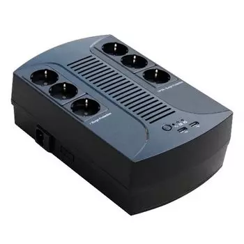 ИБП RASKAT VS-850VA, 850 VA, 510 Вт, EURO, розеток - 3, черный (VS-850VA)