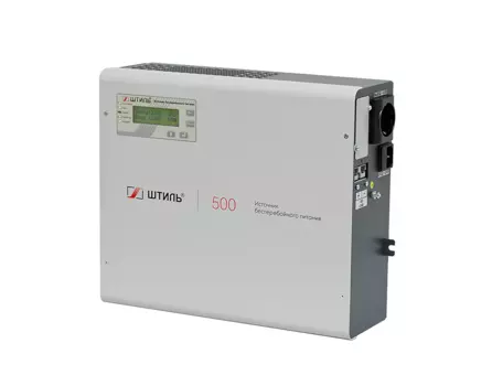 ИБП Штиль, 500 VA, 400 Вт, EURO, розеток - 1, серый (SW500SL)