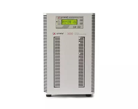 ИБП Штиль ST1103SL, 3000 В·А, 2.7 кВт, EURO+IEC, розеток - 6, серый (ST1103SL)