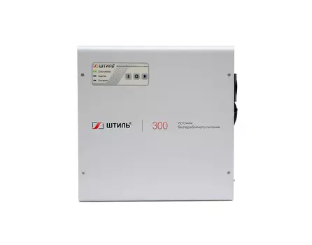 ИБП Штиль SW300L, 300 VA, 225 Вт, EURO, розеток - 1, черный (SW300L) (без аккумуляторов)