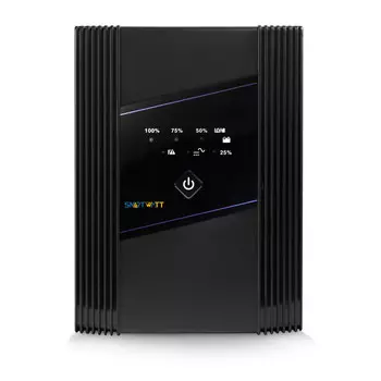 ИБП SMARTWATT UPS UNI 850, 850 VA, 500 Вт, 2 (Schuko), розеток - 2, черный (3703020390005)