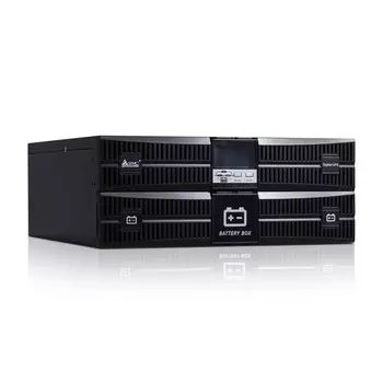 ИБП SVC RT-3KL-LCD/A7, 3000 В·А, 2.7 кВт, EURO, розеток - 4, USB, черный (RT-3KL-LCD/A7)