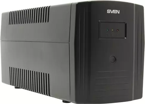ИБП SVEN Power Pro 1000, 1000 В·А, 720 Вт, EURO, розеток - 3, USB, серый (SV-013868)