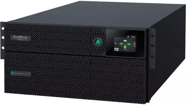 ИБП Systeme Electric Smart-Save Online SRT, 5000 В·А, 5 кВт, 6хC13,4хC19, розеток - 10, USB, черный (SRTSE5KRTXLIEC-NC)