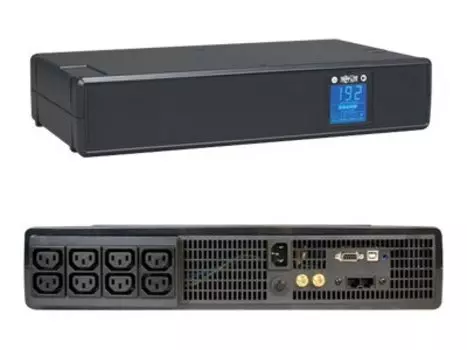 ИБП Tripp Lite SMX1500LCD, 1500VA, 900W, IEC, розеток - 8, USB, черный