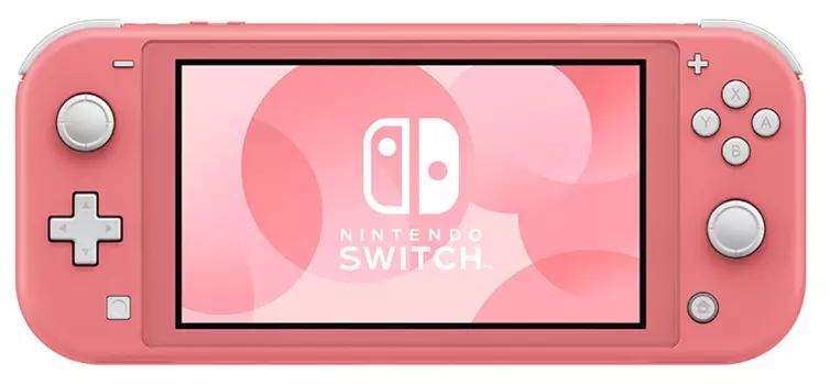 Игровая приставка NINTENDO Switch Lite, кораллово-розовый (HDH-S-PAZAA)