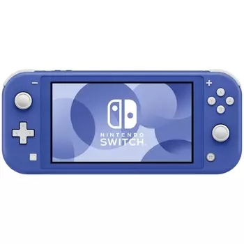 Игровая приставка NINTENDO Switch Lite, синий + - (045496453428)