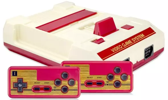 Игровая приставка Retro Genesis 8 Bit Wireless Plus, белый/красный + 300 игр (CONSKDN102)