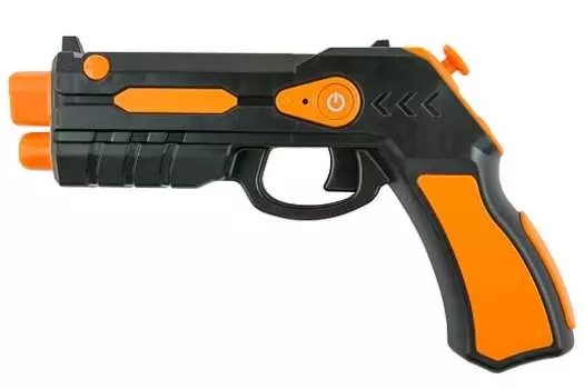 Игровой пистолет Red Line AR GUN AJ-01 для смартфона, джойстик, черно-оранжевый (УТ000015091)