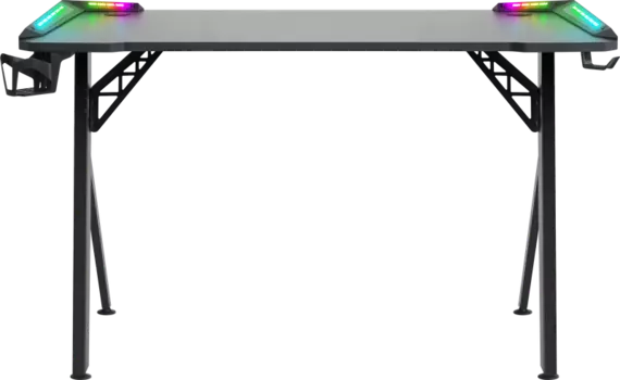 Игровой стол Defender Extreme RGB, ДСП/металл, черный (64236)