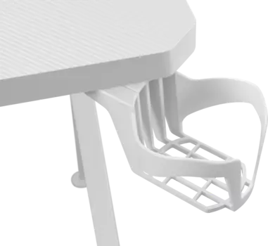 Игровой стол Defender Foton RGB, ДСП/металл, белый (64308)