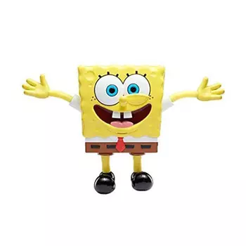Игрушка-антистресс SpongeBob "Спанч Боб", звук, жёлтый (EU691101)