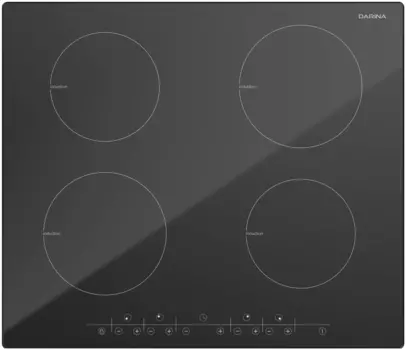 Индукционная варочная панель DARINA 5P EI313 B, 4 конфорки, черный (5P EI313 B)