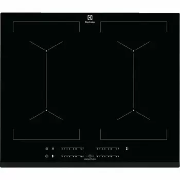 Индукционная варочная панель ELECTROLUX CIV644, 4 конфорки, черный (CIV644)