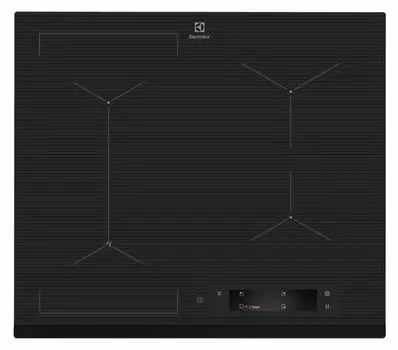 Индукционная варочная панель ELECTROLUX EIS6448, 4 конфорки, черный (EIS6448)