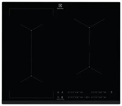 Индукционная варочная панель ELECTROLUX EIV634, 4 конфорки, черный (EIV634)