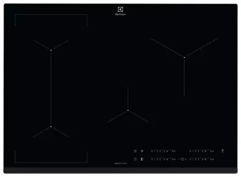 Индукционная варочная панель ELECTROLUX EIV734, 4 конфорки, черный (EIV734)