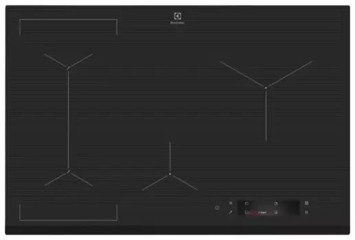 Индукционная варочная панель ELECTROLUX SensePro EIS8648, 4 конфорки, черый (EIS8648)