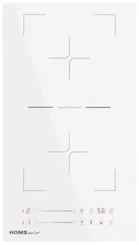 Индукционная варочная панель HOMSAir HIC32SWH 2 конфорки, белый (HIC32SWH)