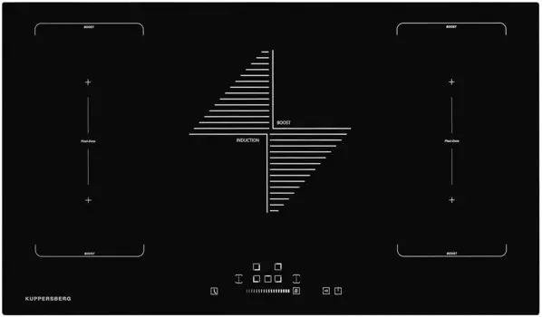 Индукционная варочная панель Kuppersberg IMS 901 5 конфорок, черный (IMS 901)