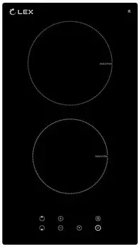 Индукционная варочная панель Lex EVI 320 BL, 2 конфорки, черный (CHYO000179)